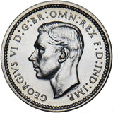 1948 Maundy Threepence - George VI British Silver Coin - Very Nice