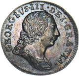 1772 Maundy Twopence - George III British Silver Coin - Very Nice