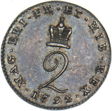 1792 Maundy Twopence - George III British Silver Coin - Superb