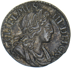 1698 Maundy Penny - William III British Silver Coin - Very Nice