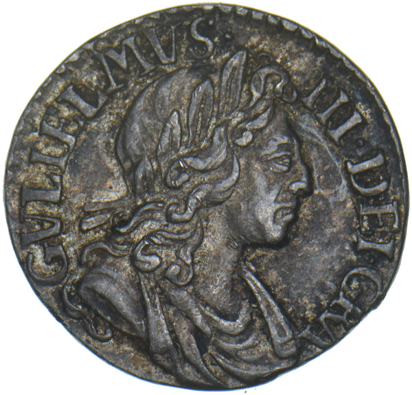 1698 Maundy Penny - William III British Silver Coin - Very Nice