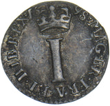 1698 Maundy Penny - William III British Silver Coin - Very Nice