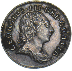 1786 Maundy Penny - George III British Silver Coin - Very Nice