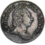 1786 Maundy Penny - George III British Silver Coin - Very Nice