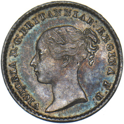 1840 Maundy Penny - Victoria British Silver Coin - Very Nice