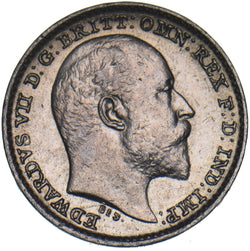 1904 Maundy Penny - Edward VII British Silver Coin - Very Nice