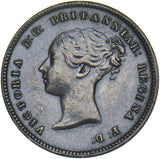 1839 Half Farthing - Victoria British Copper Coin - Very Nice