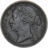 1876 Third Farthing - Victoria British Bronze Coin - Nice