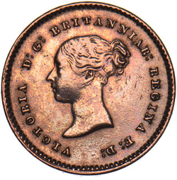 1839 Quarter Farthing - Victoria British Copper Coin