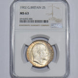 1902 Florin (NGC MS 63) - Edward VII British Silver Coin - Superb