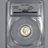 1932 Sixpence (CGS 82) - George V British Silver Coin - Superb