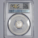 1902 Threepence (PCGS AU Details) - Edward VII British Silver Coin - Very Nice