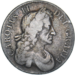 1681 Crown - Charles II British Silver Coin