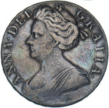 1708 E Crown (Edinburgh Mint) - Anne British Silver Coin - Nice