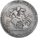 1819 LX Crown - George III British Silver Coin