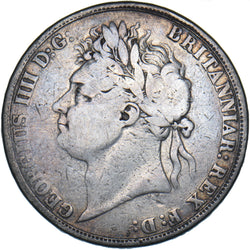 1821 Crown - George IV British Silver Coin