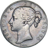 1844 Crown (Cinquefoil Stops) - Victoria British Silver Coin
