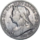 1893 LVI Crown - Victoria British Silver Coin