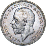 1935 Crown - George V British Silver Coin - Very Nice