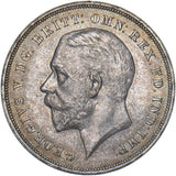 1935 Crown - George V British Silver Coin - Very Nice