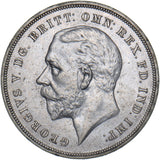1935 Crown - George V British Silver Coin - Very Nice