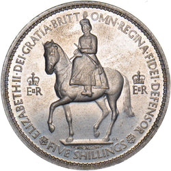 1953 Proof Crown - Elizabeth II British  Coin - Superb