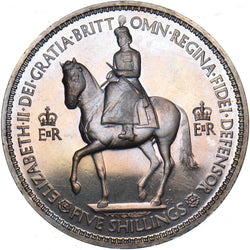 1953 Proof Crown - Elizabeth II British  Coin - Superb