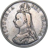 1889 Double Florin - Victoria British Silver Coin