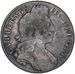 1697 Halfcrown - William III British Silver Coin