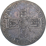 1697 Halfcrown - William III British Silver Coin
