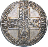 1745 LIMA Halfcrown - George II British Silver Coin - Nice
