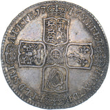 1746 LIMA Halfcrown (Slight Buckle) - George II British Silver Coin - Nice