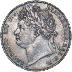 1824 Halfcrown - George IV British Silver Coin - Very Nice