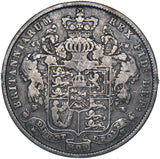 1825 Halfcrown (Edge Holed) - George IV British Silver Coin