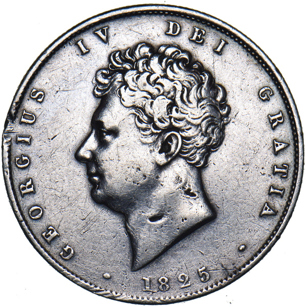 1825 Halfcrown - George IV British Silver Coin