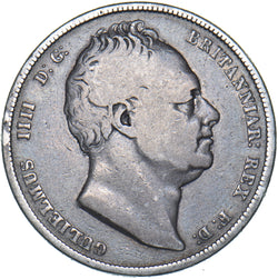 1834 Halfcrown (WW in block) - William IV British Silver Coin