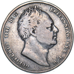 1837 Halfcrown - William IV British Silver Coin