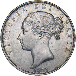 1881 Halfcrown - Victoria British Silver Coin - Very Nice