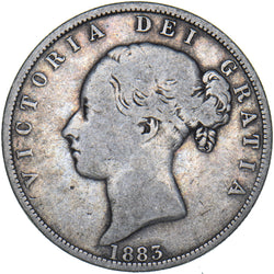 1883 Halfcrown - Victoria British Silver Coin