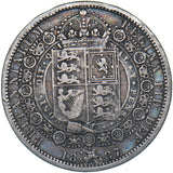 1887 Halfcrown - Victoria British Silver Coin