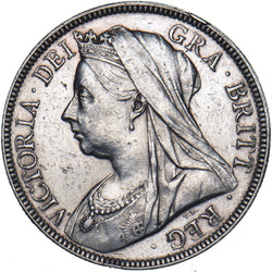 1895 Halfcrown - Victoria British Silver Coin - Nice