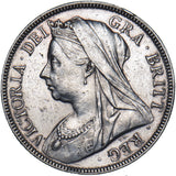 1895 Halfcrown - Victoria British Silver Coin - Nice