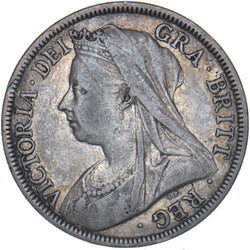 1900 Halfcrown - Victoria British Silver Coin