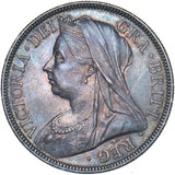 1901 Halfcrown - Victoria British Silver Coin - Very Nice