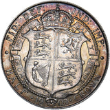 1902 Halfcrown - Edward VII British Silver Coin - Very Nice