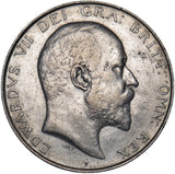 1909 Halfcrown - Edward VII British Silver Coin - Nice
