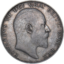 1910 Halfcrown - Edward VII British Silver Coin - Nice