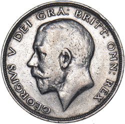 1912 Halfcrown - George V British Silver Coin - Nice