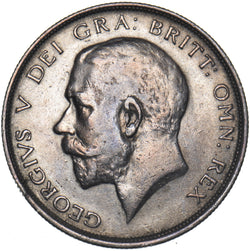 1913 Halfcrown - George V British Silver Coin - Nice