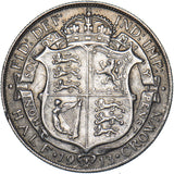 1913 Halfcrown - George V British Silver Coin - Nice